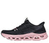 Pantofi sport, dama, SKECHERS SLIP-INS FAST LANE 150513-BKMV negru, textil