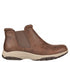 Ghete sport, dama, SKECHERS REGGAE FEST NEW YORKER 158388-MUSH maro, piele ecologica