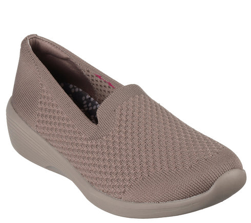 Pantofi sport, dama, SKECHERS ARYA-CLEAR SKIES 158761-DKTP bej, textil