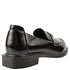 Pantofi casual, femei, FORMAZIONE, Q11520-176 negru, piele lacuita