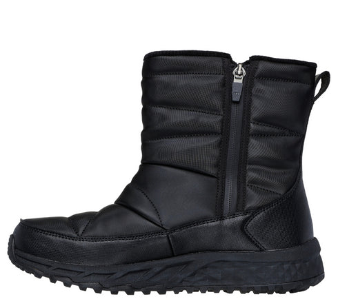 Ghete sport, dama, SKECHERS WATER REPELLENT ESCAPE PLAN-FROSTY TRAIL 167884-BBK negru, sintetic