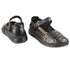 Pantofi casual, dama, ADA SHOES, S9686 negru, piele naturala