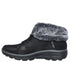 Ghete sport, dama, SKECHERS EASY GOING-CHILLY STANDARDS SLIP-INS 168027-BLK, piele ecologica