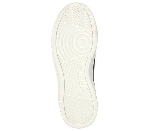 Pantofi sport, dama, SKECHERS UNO COURT-COURTED 177700-BLK negru, piele ecologica