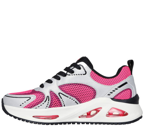 Pantofi sport, dama, SKECHERS UNO EGO ILLLUSTRIS AIR 177474-HPSL fucsia, piele ecologica si textil