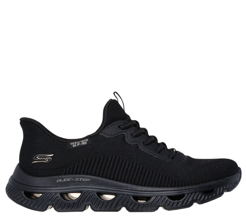 Pantofi sport, dama, SKECHERS BOBS ARC WAVES 117629-BBK negru, textil