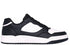 Pantofi sport, barbati, SKECHERS KOOPA VOLLEY LOW VARSITY 183240-BKW negru, piele ecologica