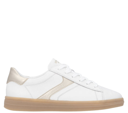 Pantofi sport, dama, REMONTE MEMOSOFT, D2C07-80, alb, piele naturala