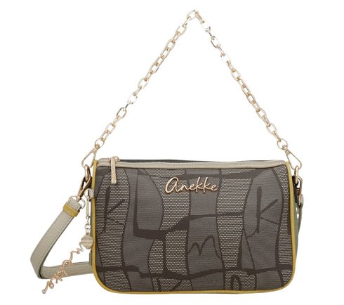 Poseta casual, dama, ANEKKE 42603-588, bej, piele ecologica