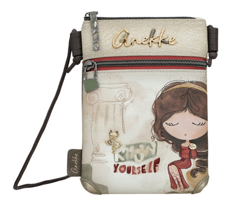 Poseta causal, dama, ANEKKE 42703-904, bej, piele ecologica