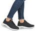 Pantofi sport, dama, RIEKER MEMOSOFT, W2700-00 negru, piele ecologica