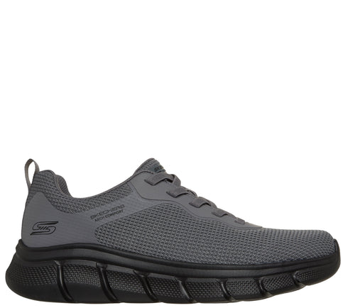Pantofi sport, barbati, SKECHERS BOBS B FLEX-ARCH COMFORT EDGE 118112-DKGY gri, textil