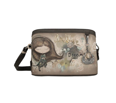 Poseta casual, dama, ANEKKE 41703-258, maro, piele ecologica