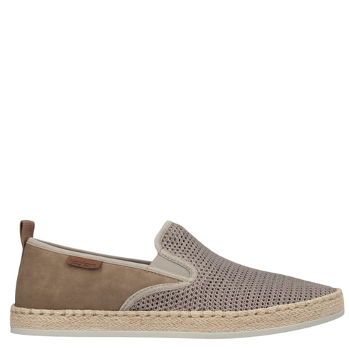 Pantofi casual, barbati, RIEKER, B2661-64 bej, piele naturala