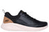 Pantofi sport, dama, SKECHERS BOBS SQUAD CHAOS-HEELING ALIVE 117235-BLK negru, piele ecologica