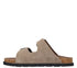 Papuci casual, barbati, RIEKER ANTISTRESS, 21190-27 bej, piele nabuc