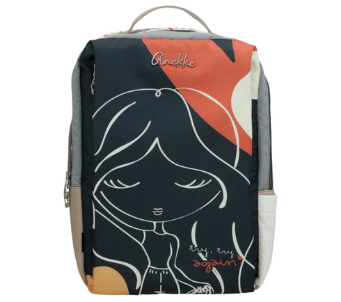 Rucsac casual, dama, ANEKKE 42575-004, bleumarin, piele ecologica