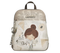 Rucsac casual, dama, ANEKKE 42805-055, bej, piele ecologica