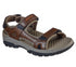 Sandale sport, barbati, SKECHERS RELAXED FIT: TRESMEN HIRANO 204106-BRN maro, piele ecologica