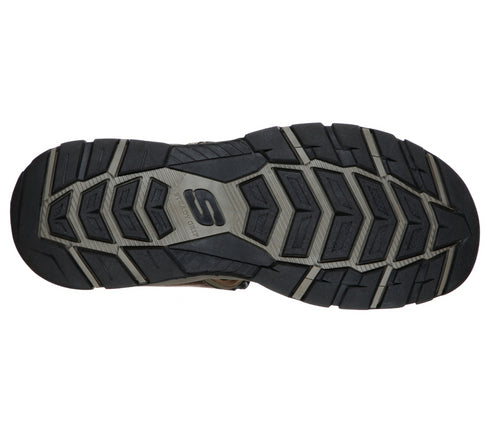 Sandale sport, barbati, SKECHERS RELAXED FIT: TRESMEN HIRANO 204106-BRN maro, piele ecologica