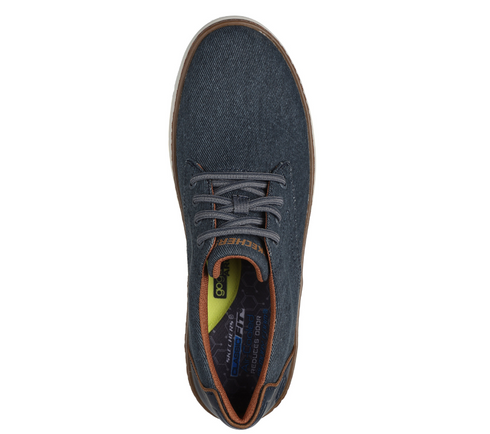 Pantofi sport, barbati, SKECHERS HYLAND RATNER 205135-NVY bleumarin, textil