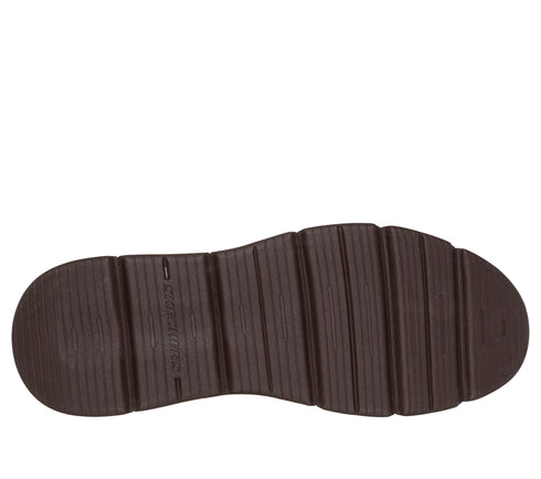 Ghete sport, barbati, SKECHERS AUGUSTINO-PAULO 205227-CHOC maro, piele naturala