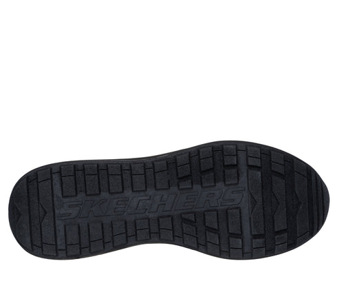 Pantofi sport, barbati, SKECHERS NETSON-GANDER 205236-BBK negru, piele ecologica