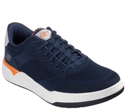Pantofi sport, barbati, SKECHERS RELAXED FIT CORLISS DORSET 210793-NVY bleumarin, textil