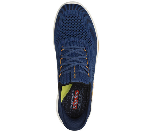 Pantofi sport, barbati, SKECHERS SLIP-INS RF SLADE QUINTO 210810-BLU bleumarin, textil