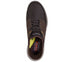 Pantofi sport, barbati, SKECHERS SLIP-INS RF SLADE MACKLIN 210890-CHOC maro, piele ecologica