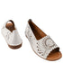 Pantofi casual, dama, ADA SHOES, 355-2 alb, piele naturala