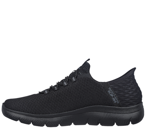 Pantofi sport, barbati, SKECHERS SLIP-INS SUMMITS-HIGH RANGE 232457-BBK negru, textil