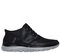 Ghete sport, barbati, SKECHERS SUMMITS-SIEGUL SLIP-INS 232927-BKCC negru, piele ecologica