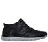 Ghete sport, barbati, SKECHERS SUMMITS-SIEGUL SLIP-INS 232927-BKCC negru, piele ecologica