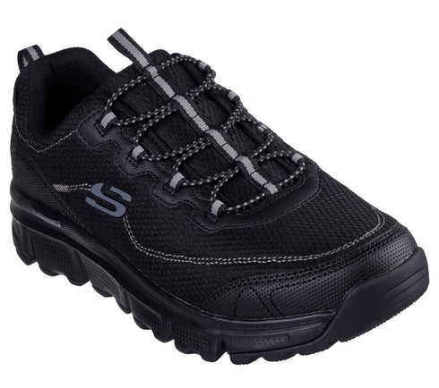 Pantofi sport, barbati, SKECHERS SUMMITS AT - TRIPLE BRIDGES 237704-BBK negru, textil