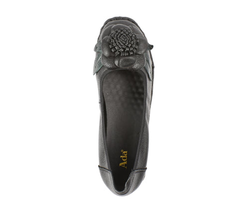 Pantofi casual, dama, ADA SHOES, 1817-6 negru, piele naturala