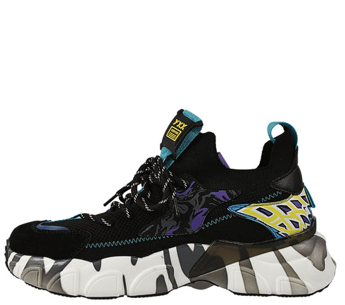 Pantofi sport, barbati, GRYXX, 221002A negru, textil