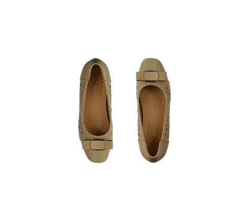 Pantofi casual, dama, ADA SHOES, 25876-13 verde, piele naturala, cu toc