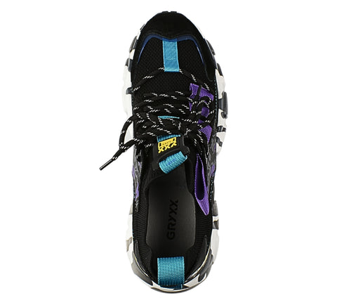 Pantofi sport, barbati, GRYXX, 221002A negru, textil