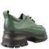 Pantofi casual, dama, FORMAZIONE, 8305 verde, piele naturala