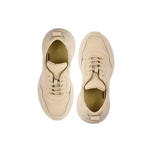 Pantofi sport, dama, FRANCO GERARDO, 10786 bej, piele naturala