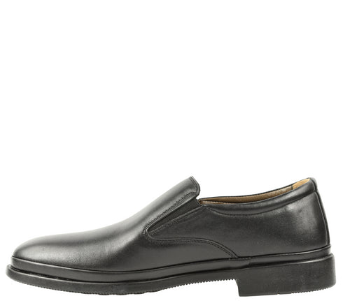 Pantofi casual, barbati, DR. JELL'S, B36-6292 negru, piele naturala