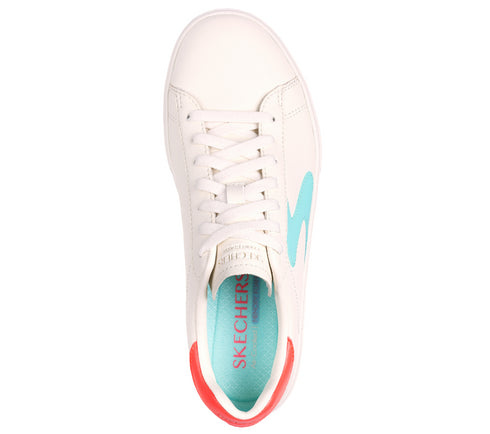 Pantofi sport, dama, SKECHERS EDEN LX- TOP GRADE 185000-NTMT alb diverse, piele ecologica