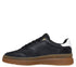 Pantofi sport, barbati, SKECHERS COURTSIDE-CALI DUDEZ 251200-BKW, negru, piel ecologica