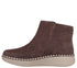 Ghete sport, dama, SKECHERS WILSHIRE BLVD - WEEK 169086-CHOC maro, piele intoarsa