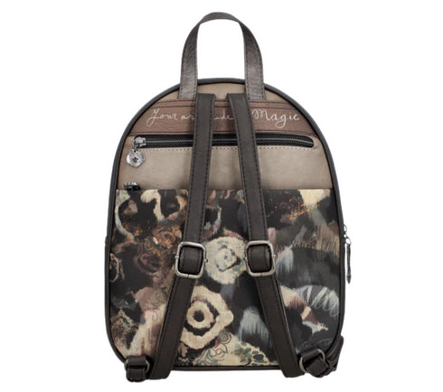 Rucsac sport, dama, ANEKKE 41705-197, gri, piele ecologica