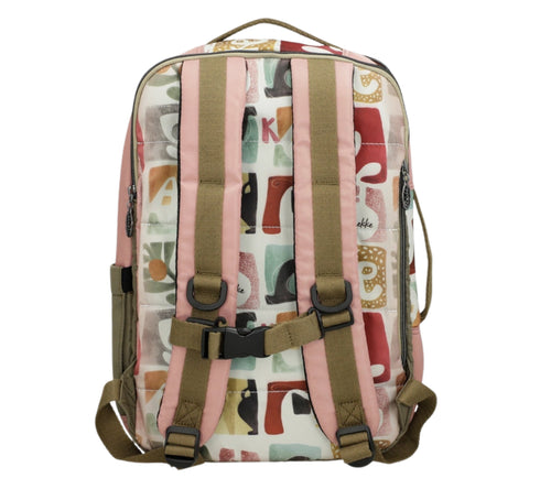 Rucsac casual, dama, ANEKKE 42575-011, roz, piele ecologica