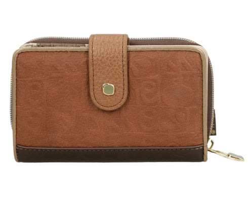 Portofel casual, dama, ANEKKE 42719-909, bej, piele ecologica