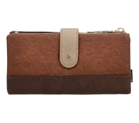 Portofel casual, dama, ANEKKE 42709-906, bej, piele ecologica