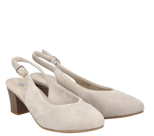 Pantofi casual, dama, RIEKER ANTISTRESS, 44651-60 bej, piele naturala